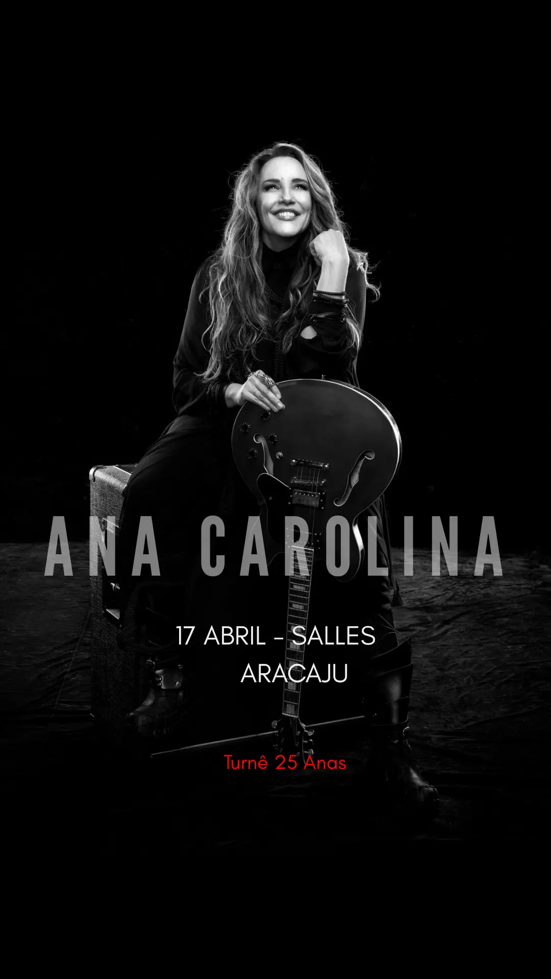 Ana Carolina Salles Multieventos Aracaju Sergipe dia 17 e Abril 2026