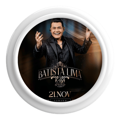 Ícone Batista Lima no Teatro Tobias Barreto em Aracaju Sergipe na Inácio Barbosa Top Baladas Festas Shows Eventos