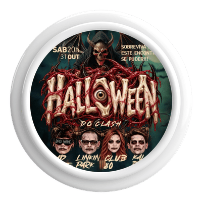 Ícone Agenda de Eventos site Top Baladas do Evento Halloween do Clash Pub Treze de Julho Festas Shows Baladas Eventos
